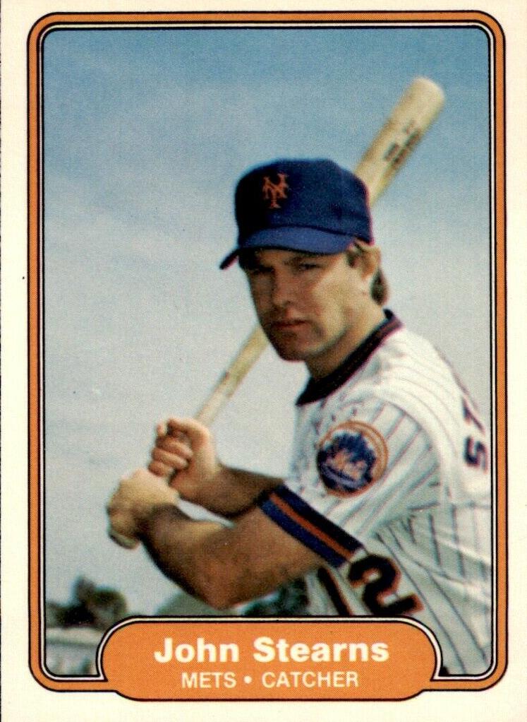 1982 Fleer Baseball John Stearns #537 PSA 10