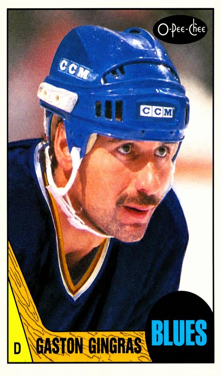 1987 O-Pee-Chee Hockey Gaston Gingras #229 PSA 10