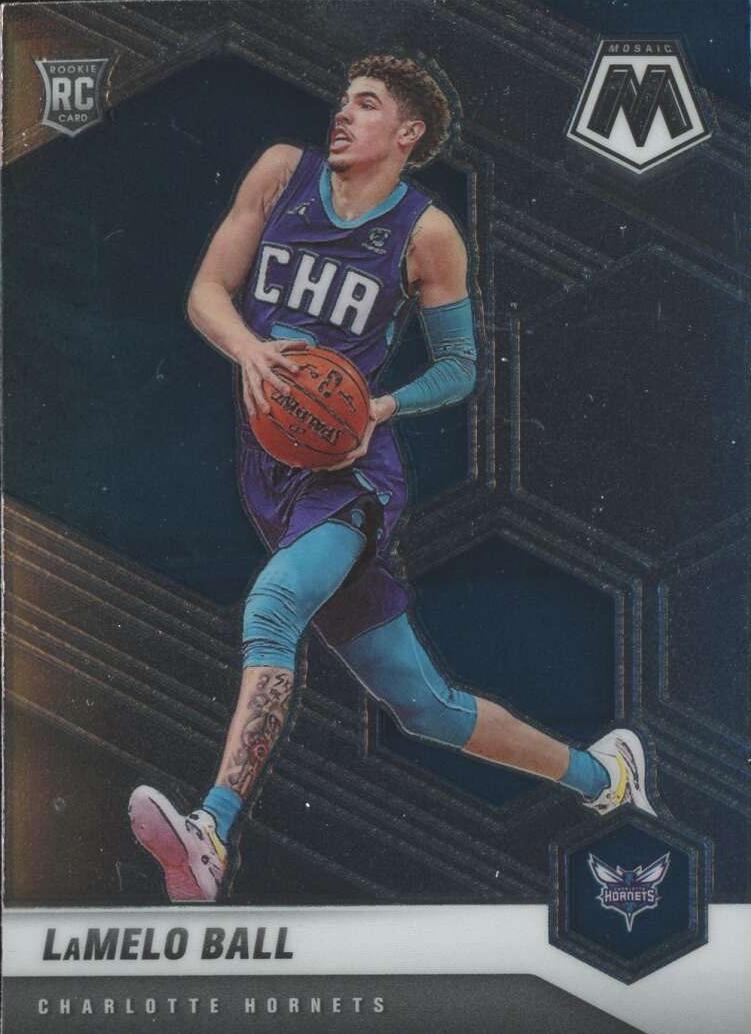 2020 Panini Mosaic Basketball LaMelo Ball #202 PSA 10