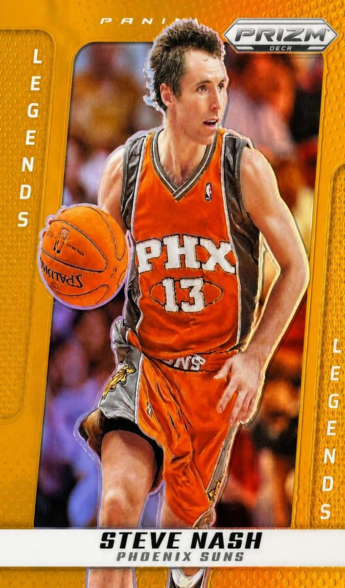2024 Panini Prizm Deca Basketball Orange Steve Nash #205