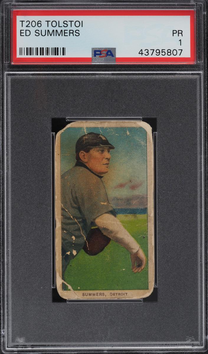 1909-11 T206 Baseball Ed Summers #NNO