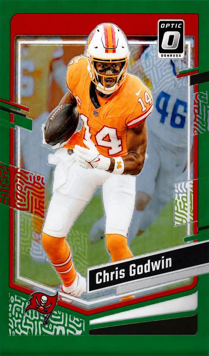 2023 Donruss Optic Football Green Chris Godwin #182