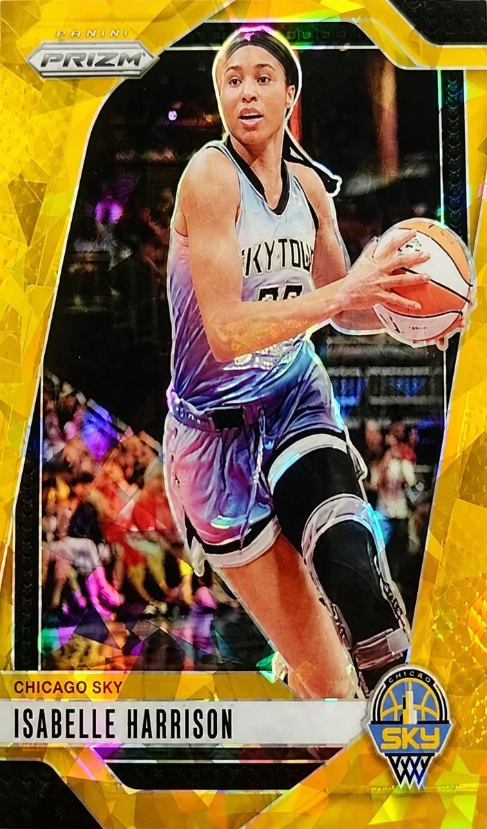 2024 Panini Prizm WNBA Basketball Gold Ice Isabelle Harrison #6
