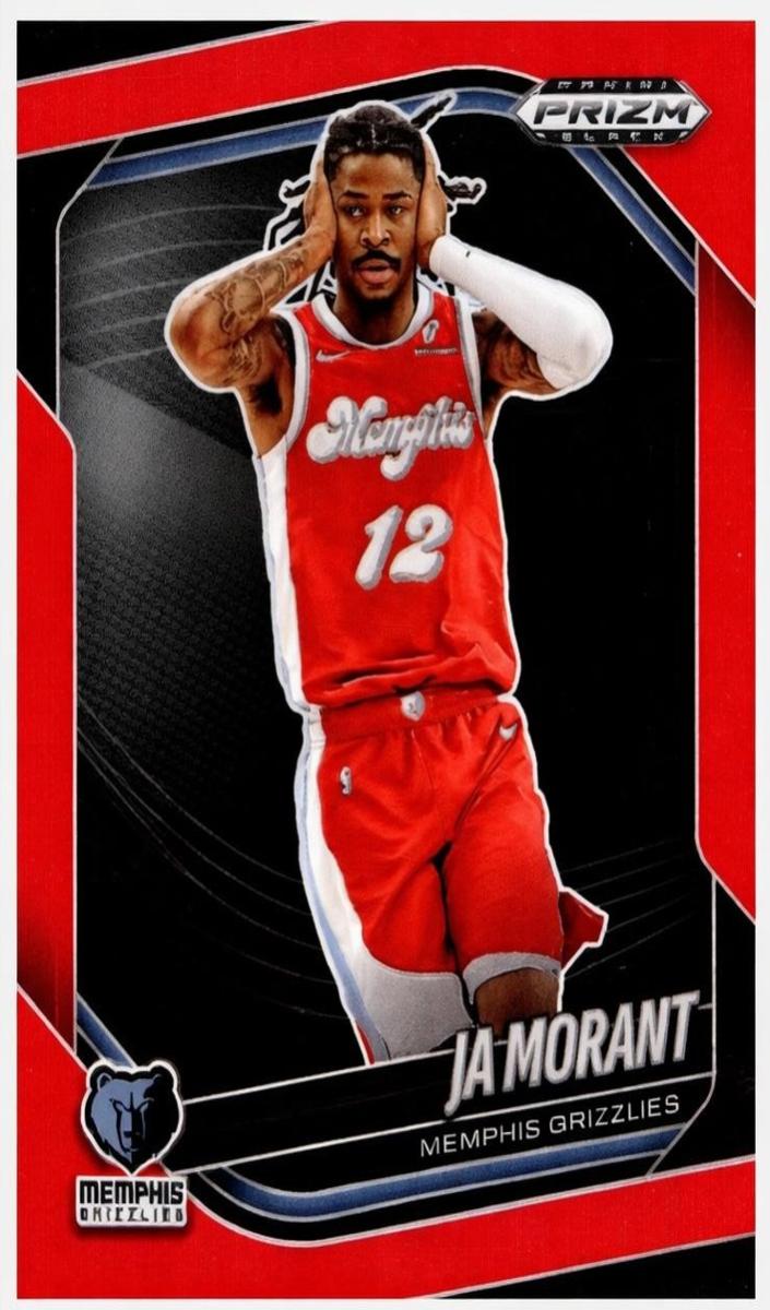 2024 Panini Prizm Black Basketball Red Ja Morant #9