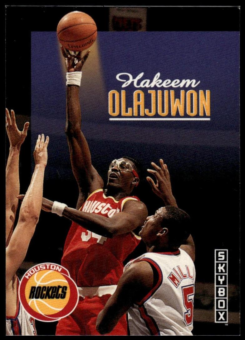 1992 Skybox Basketball Hakeem Olajuwon #90 PSA 10