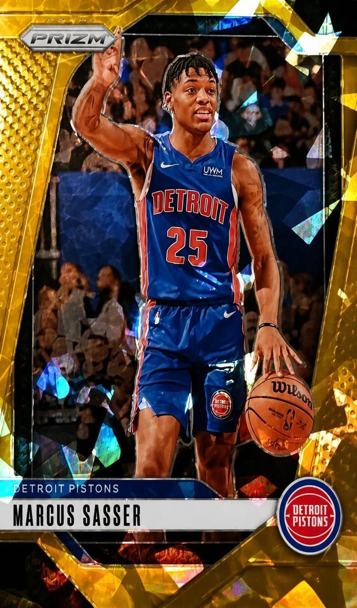 2024 Panini Prizm Basketball Gold Ice Marcus Sasser #21