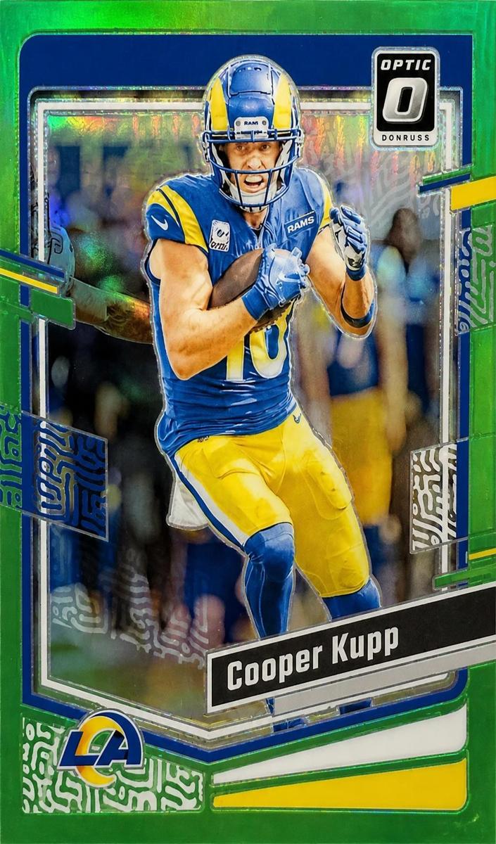 2023 Donruss Optic Football Lime Green Cooper Kupp #110