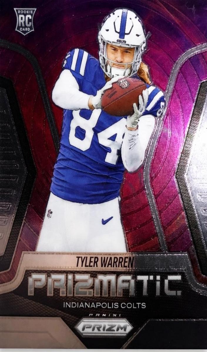 2025 Panini Prizm Football Silver Tyler Warren #15