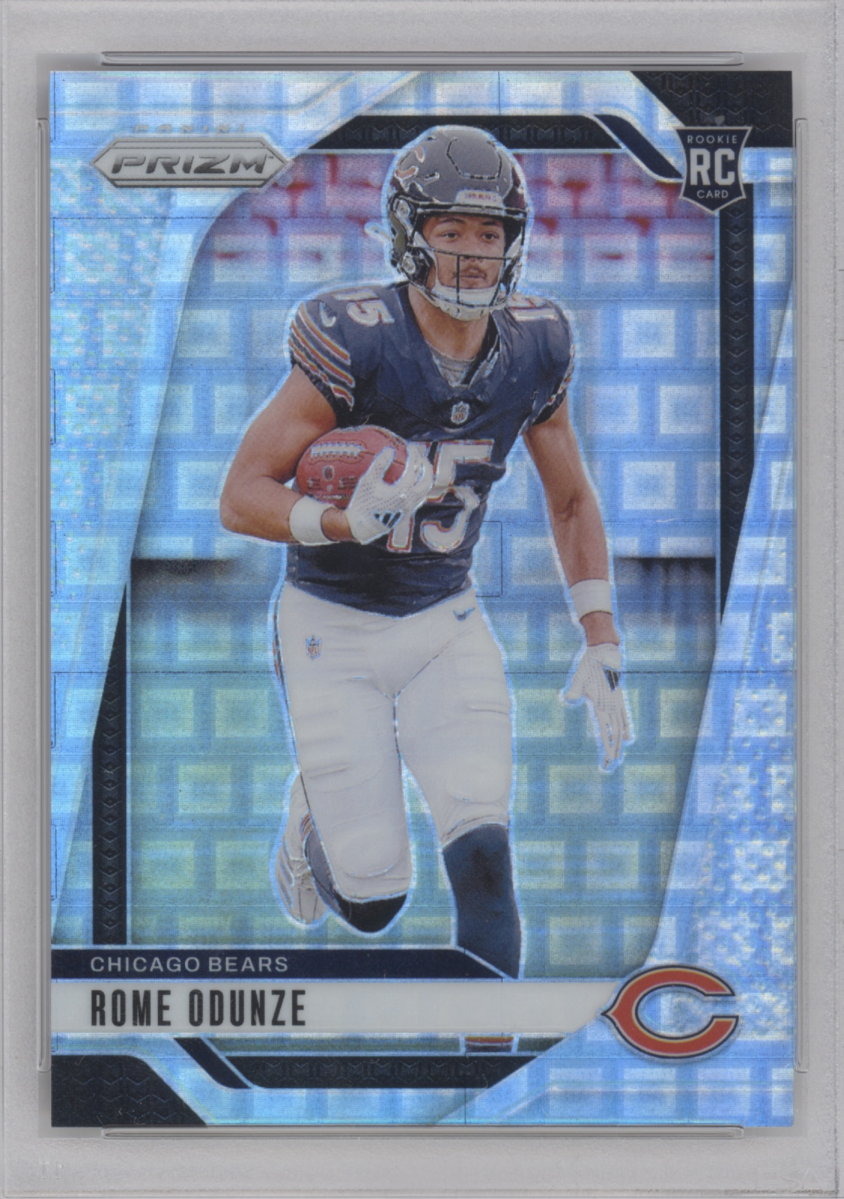 2024 Panini Prizm Football Pandora Rome Odunze #385 PSA 9