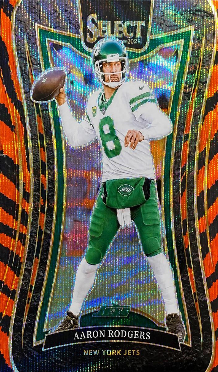 2024 Panini Select Football Tiger Aaron Rodgers #392