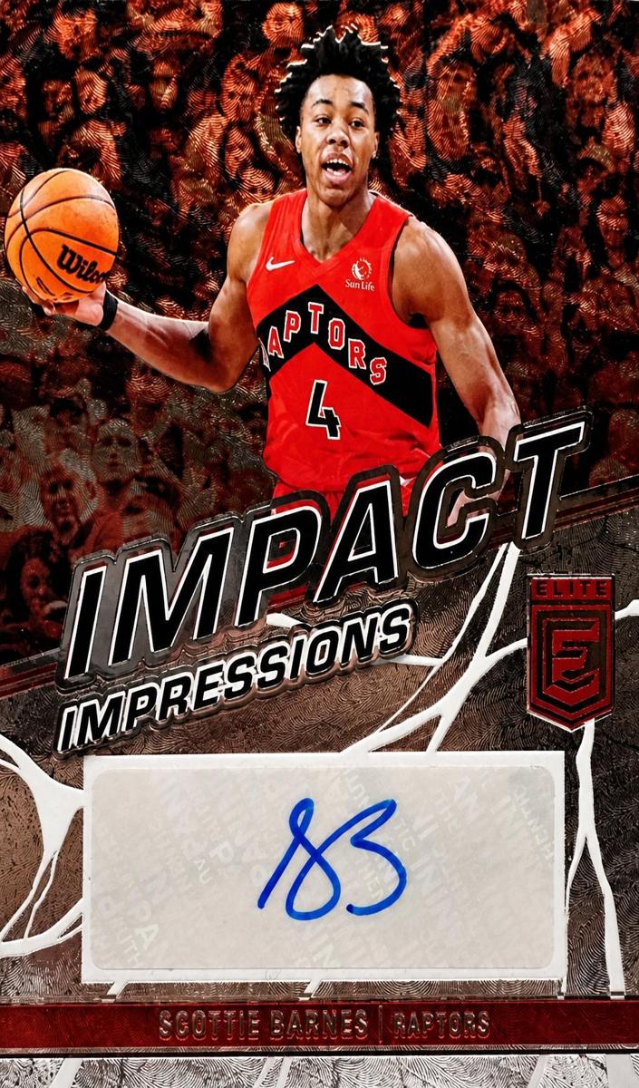 2022 Donruss Elite Basketball Scottie Barnes #II-SCB