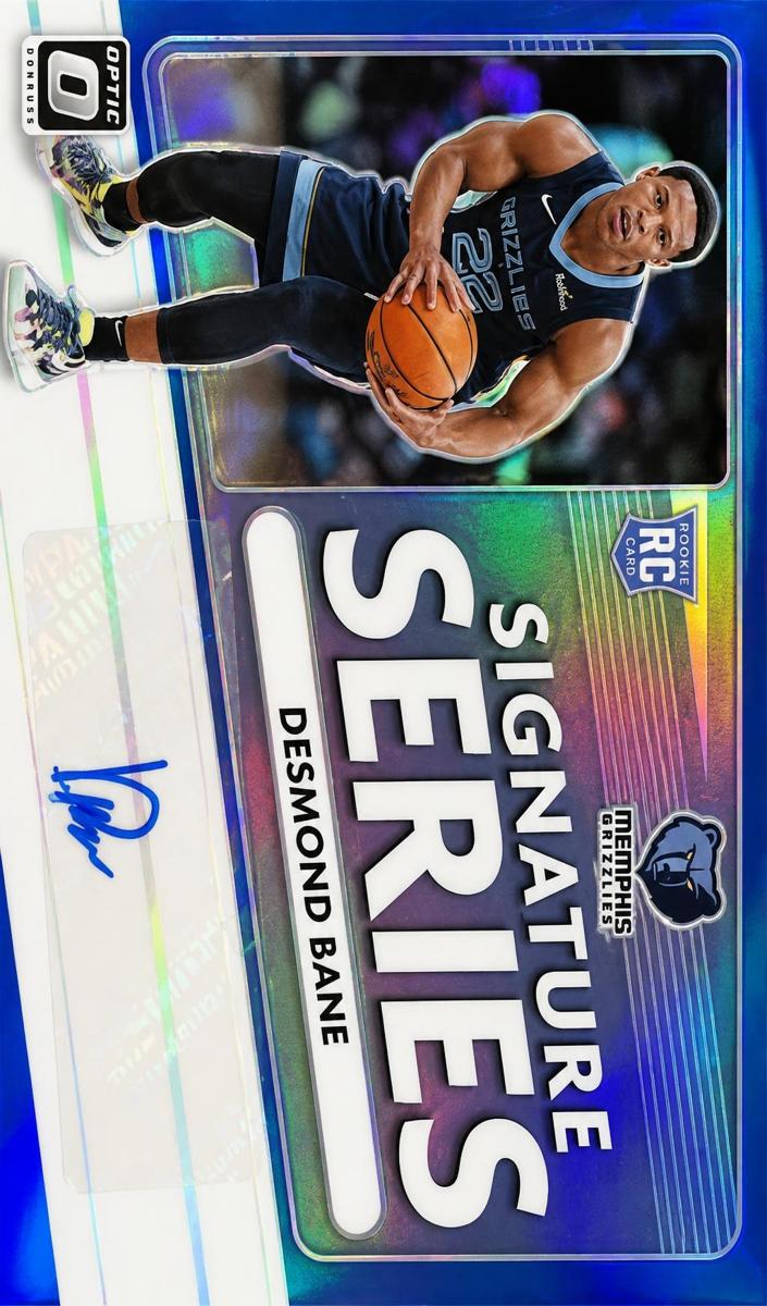 2020 Donruss Optic Basketball Blue Desmond Bane #SS-DES PSA 9