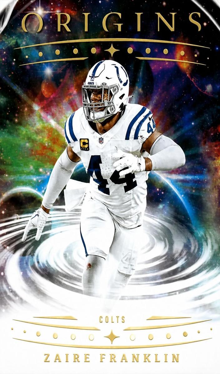 2025 Panini Origins Football Zaire Franklin #43