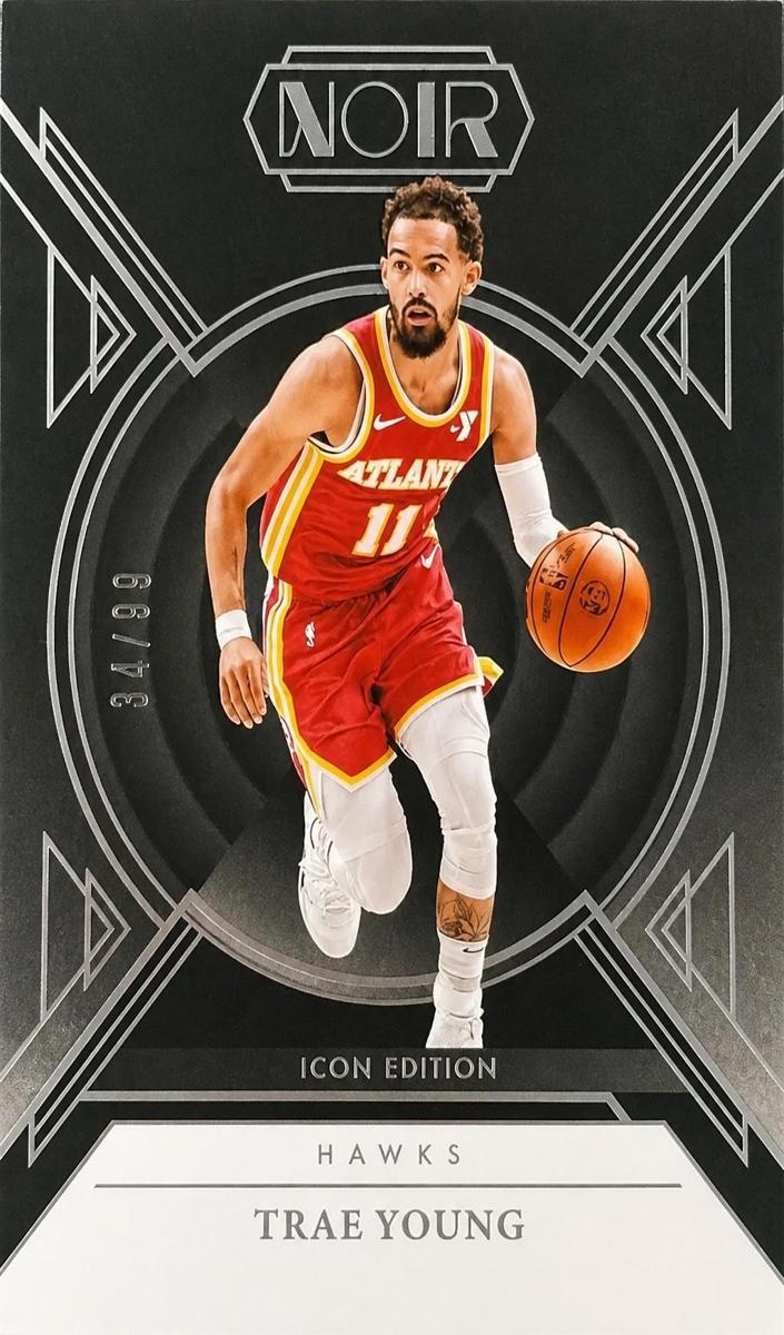 2024 Panini Noir Basketball Trae Young #82