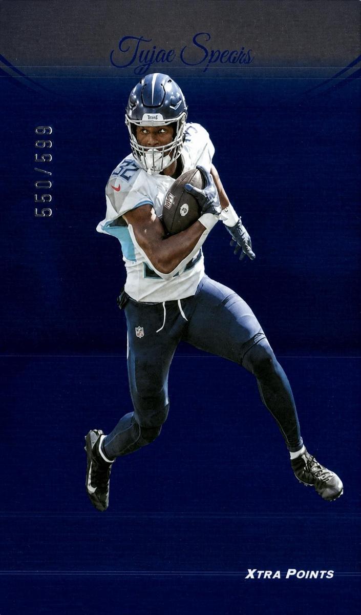 2024 Panini Prestige Football Blue Xtra Points Tyjae Spears #287