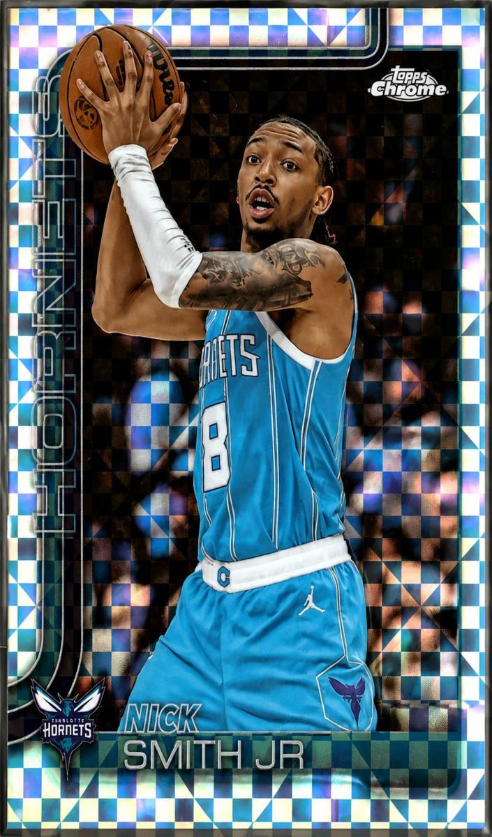2025 Topps Chrome Basketball X-Fractor Nick Smith Jr. #26