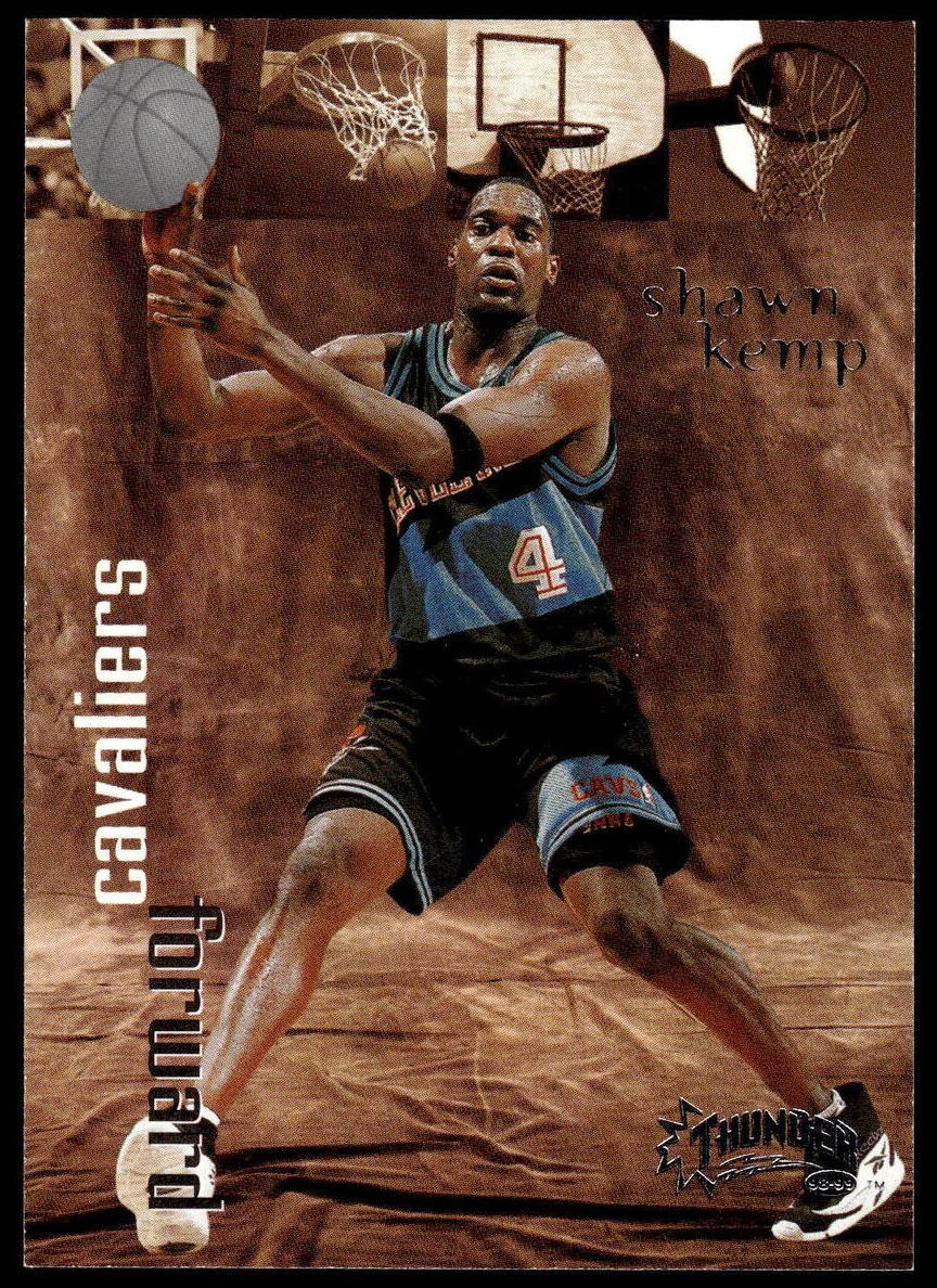 1998 Skybox Thunder Basketball Shawn Kemp #105