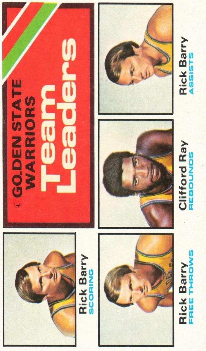 1975 Topps Basketball Golden State Warriors #122 PSA 10