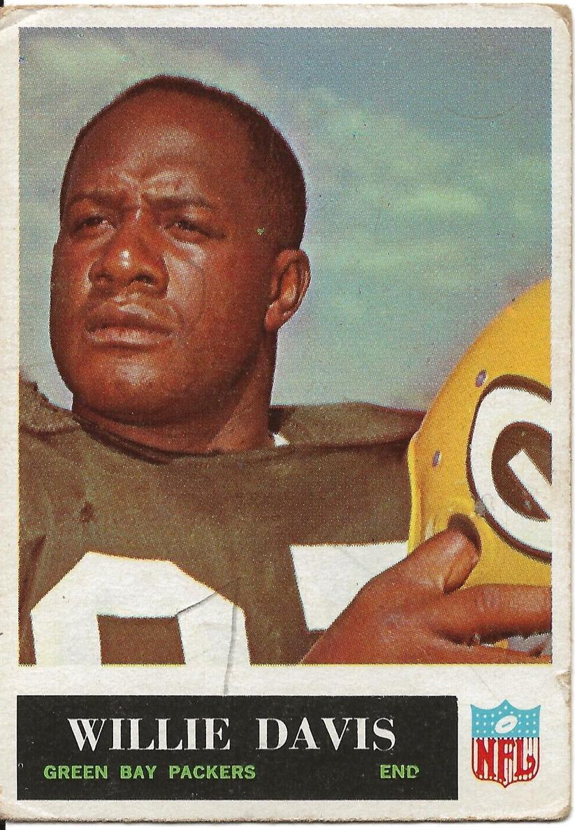 1965 Philadelphia Football Willie Davis #73