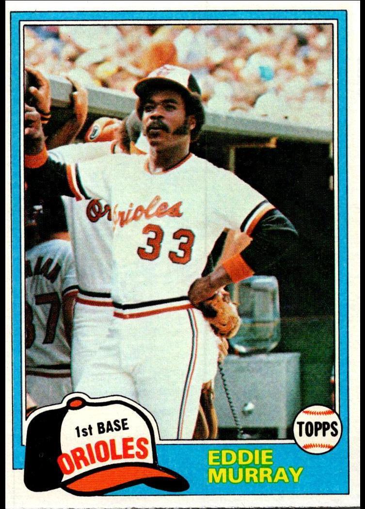1981 Topps Baseball Eddie Murray #490 PSA 9