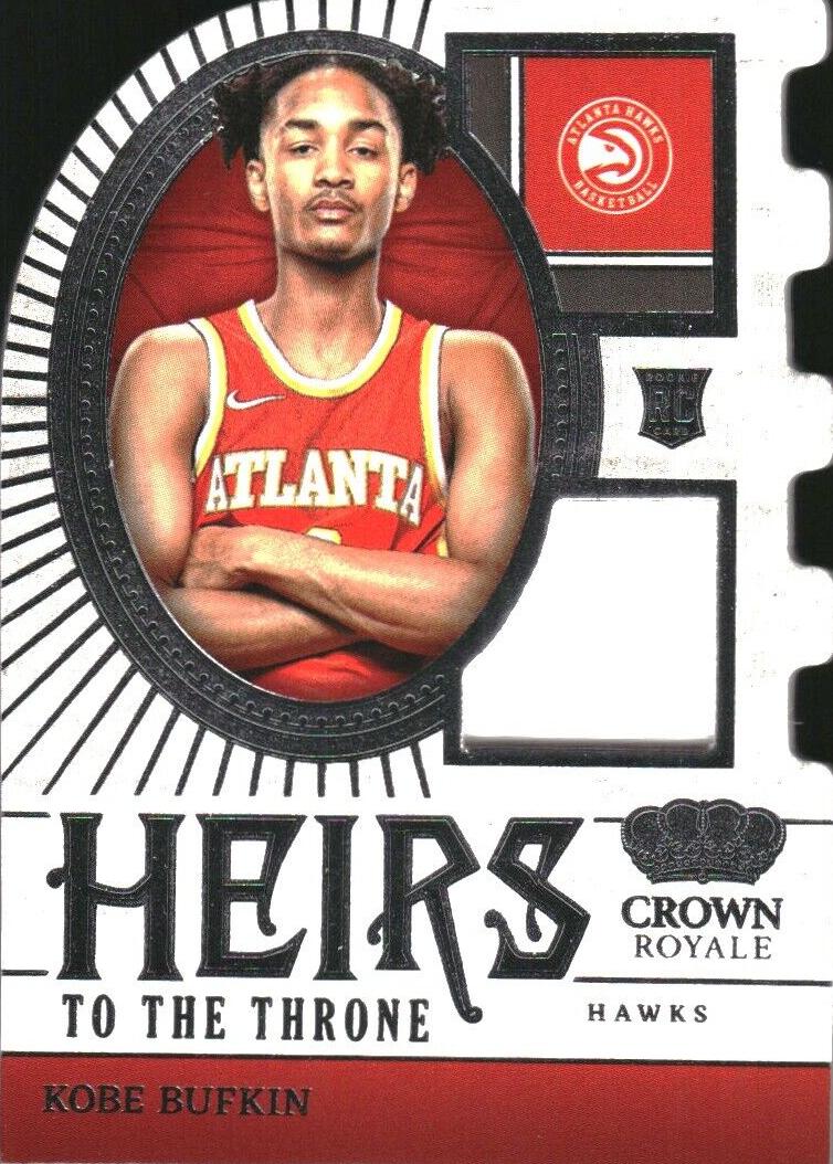 2023 Panini Crown Royale Basketball Kobe Bufkin #HT-BUF