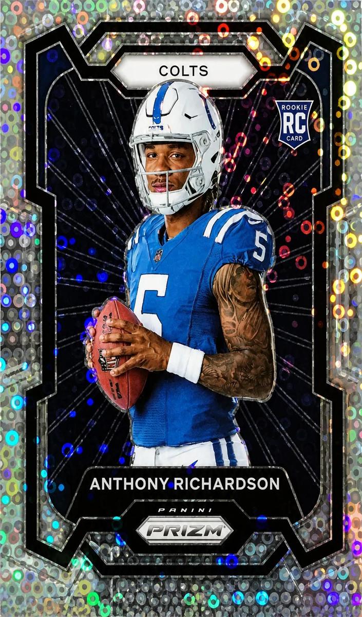2023 Panini Prizm Football No Huddle Anthony Richardson #304 PSA 9