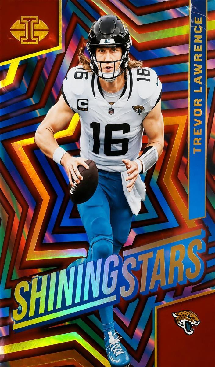 2024 Panini Illusions Football Red Trevor Lawrence #11