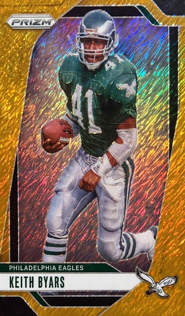 2024 Panini Prizm Football Gold Shimmer Keith Byars #239