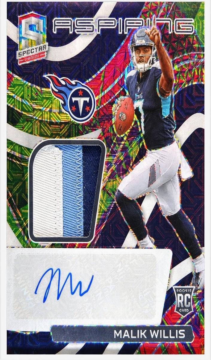 2022 Panini Spectra Football Meta Malik Willis #APA-MWI