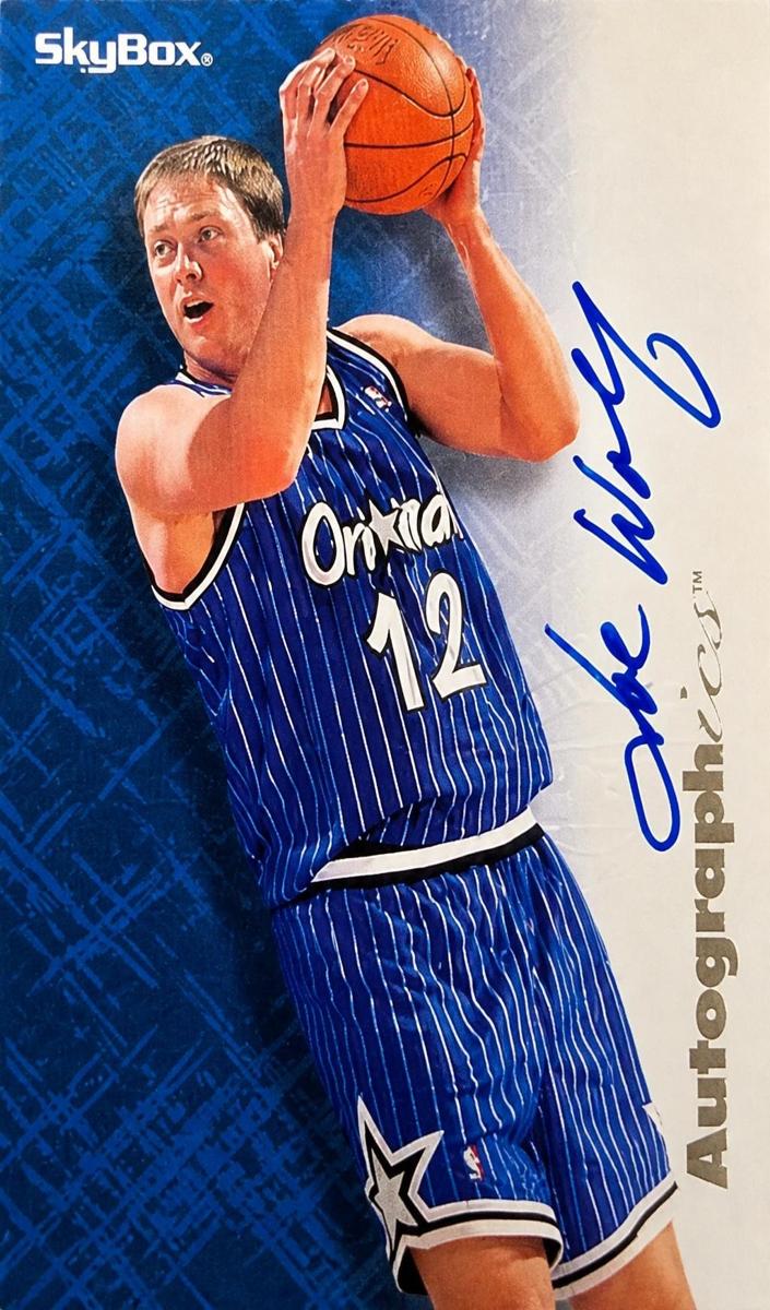 1996 Skybox Premium Basketball Blue Joe Wolf #NNO