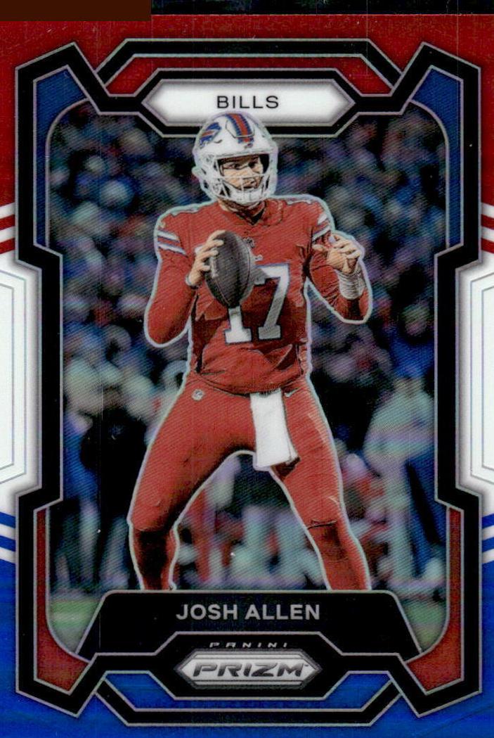 2023 Panini Prizm Football Red White Blue Josh Allen #32