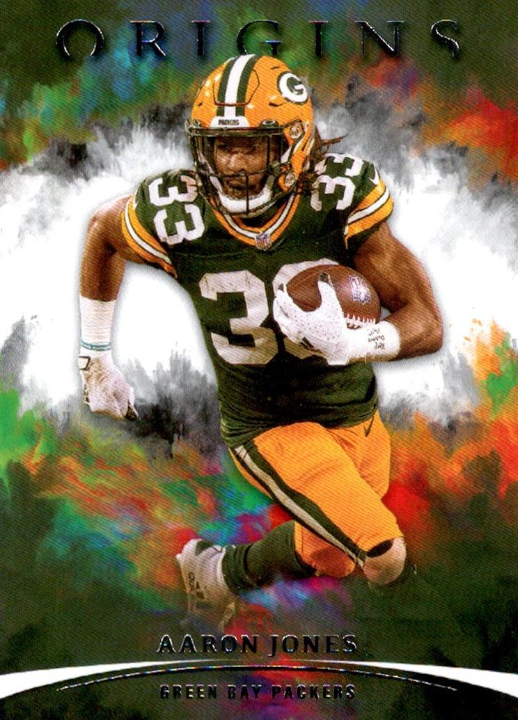 2021 Panini Origins Football Aaron Jones #37