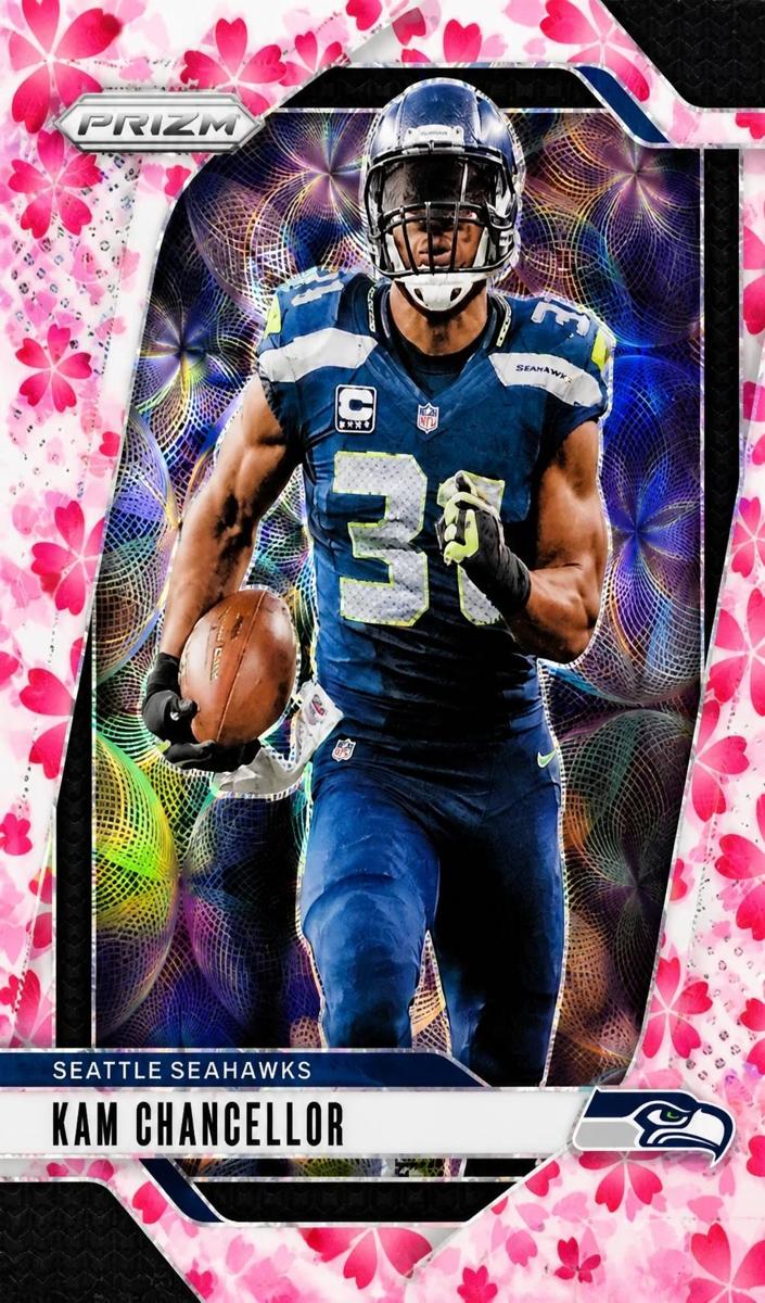 2024 Panini Prizm Football Choice Cherry Blossom Kam Chancellor #266