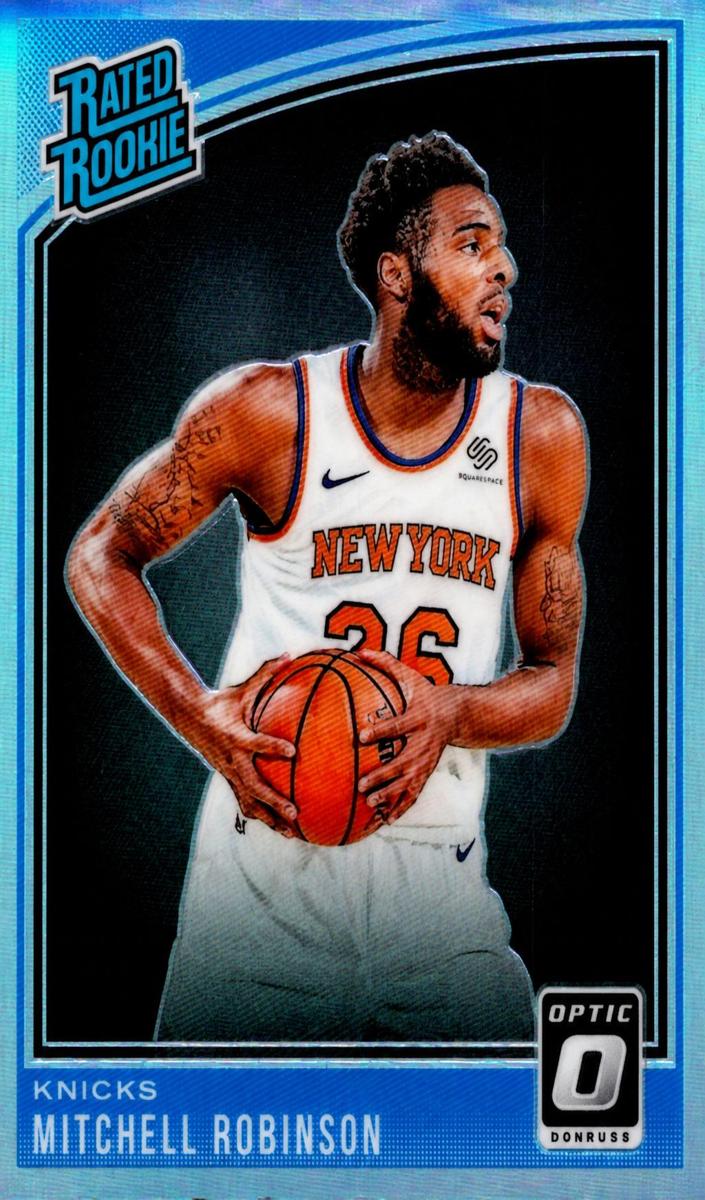 2018 Donruss Optic Basketball Holo Mitchell Robinson #163
