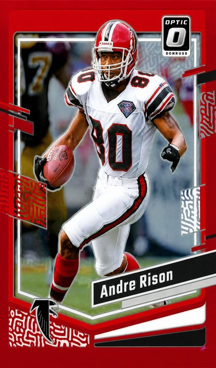 2023 Donruss Optic Football Red Andre Rison #7