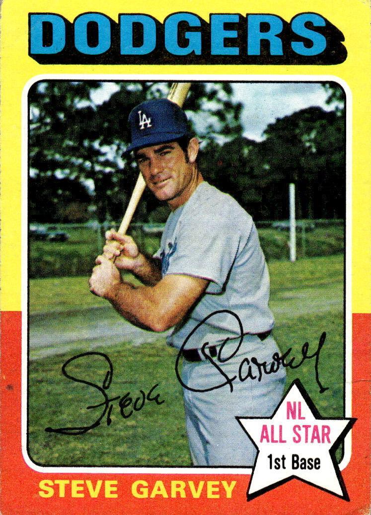 1975 Topps Baseball Steve Garvey #140 PSA 8.5