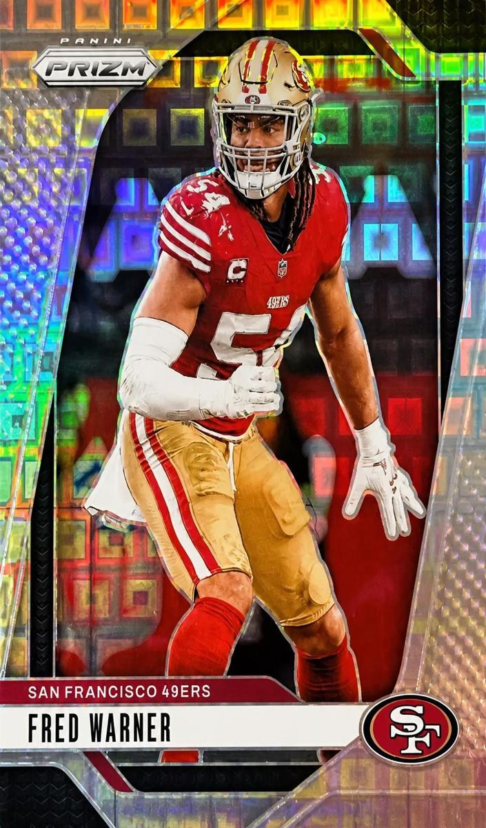 2024 Panini Prizm Football Pandora Fred Warner #255