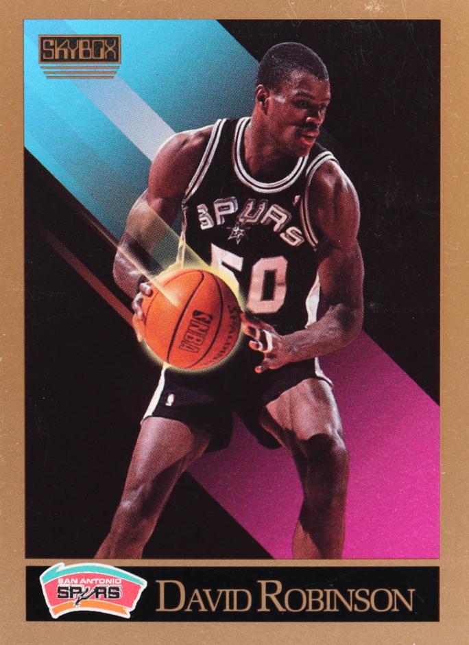 1990 Skybox Basketball David Robinson #260 RAW Ungraded