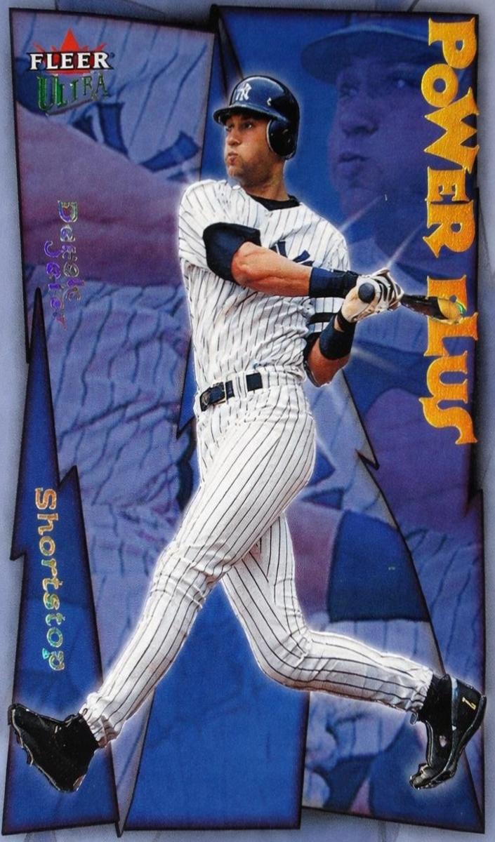 2001 Fleer Ultra Baseball Derek Jeter #4PP PSA 9