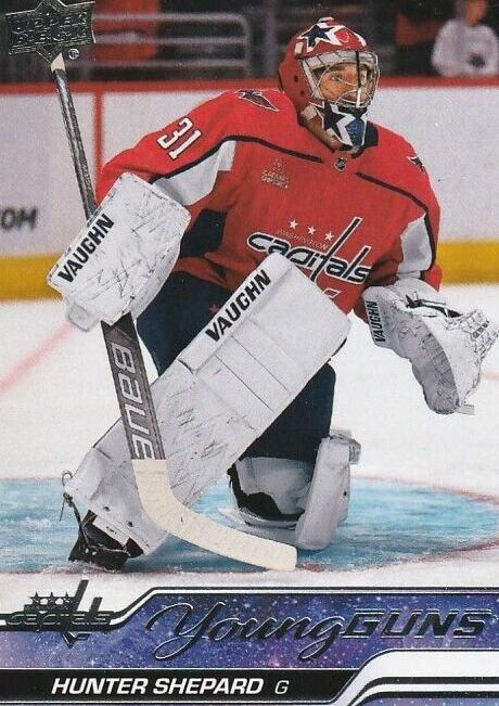 2023 Upper Deck Hockey Hunter Shepard #491 PSA 9
