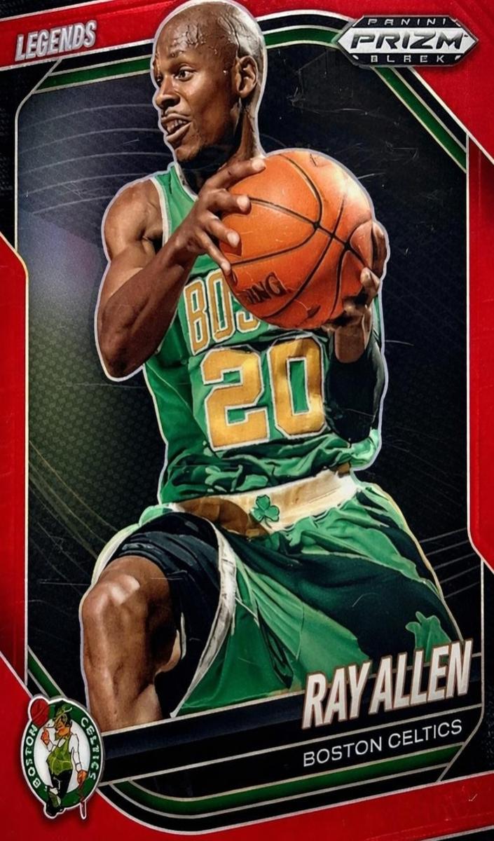 2024 Panini Prizm Black Basketball Red Ray Allen #273