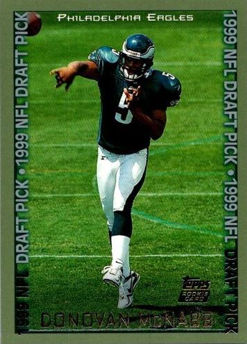 1999 Topps Football Topps Collection Donovan McNabb #341