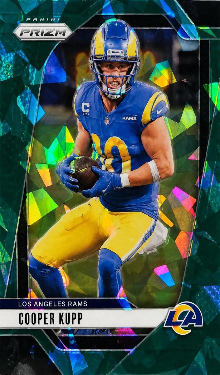 2024 Panini Prizm Football Green Ice Cooper Kupp #169 SGC 9.5