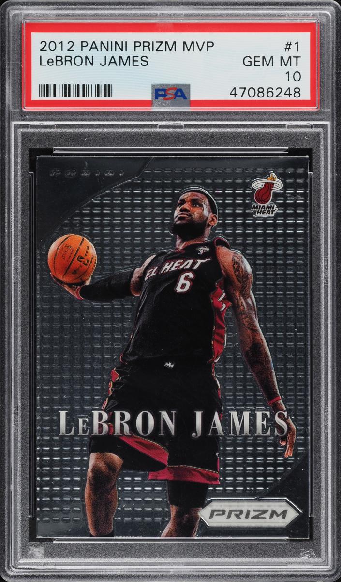 2012 Panini Prizm Basketball LeBron James #1