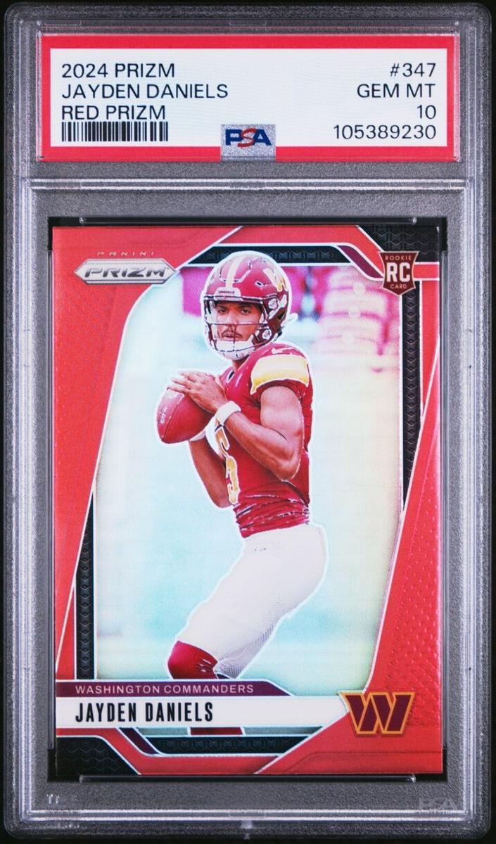 2024 Panini Prizm Football Red Jayden Daniels #347