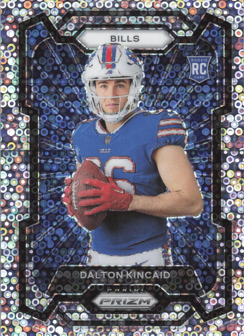 2023 Panini Prizm Football No Huddle Dalton Kincaid #324 PSA 10