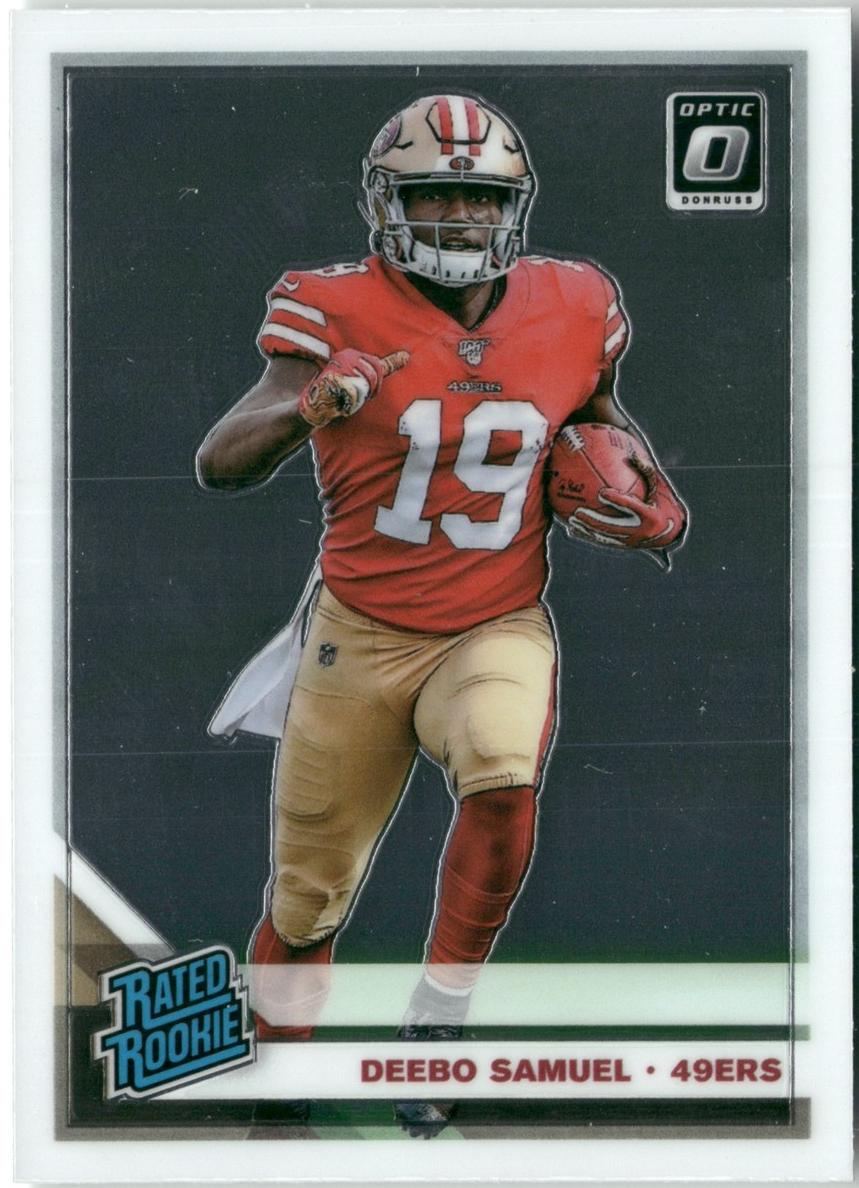 2019 Donruss Optic Football Deebo Samuel #167 PSA 9