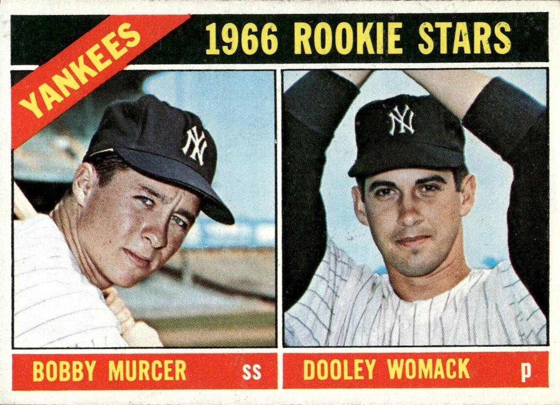 1966 Topps Baseball Yankees Rookies #469