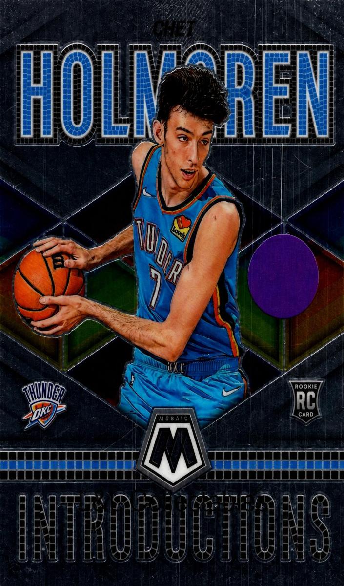 2022 Panini Mosaic Basketball Chet Holmgren #12 PSA 8