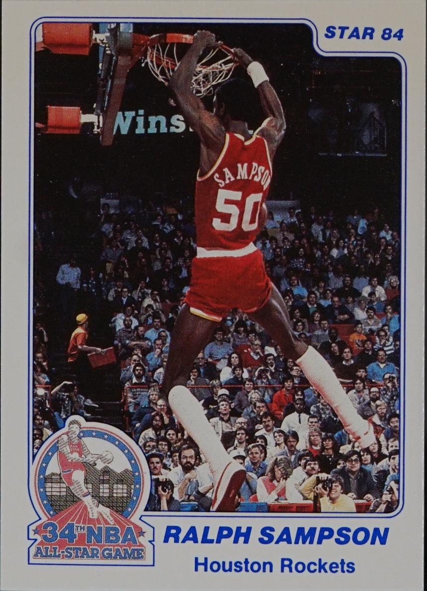1984 Star Basketball Ralph Sampson #8 BGS 7
